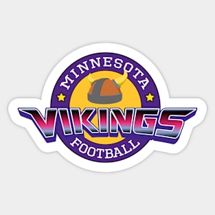 Minnesota Vikings Football Team Sticker